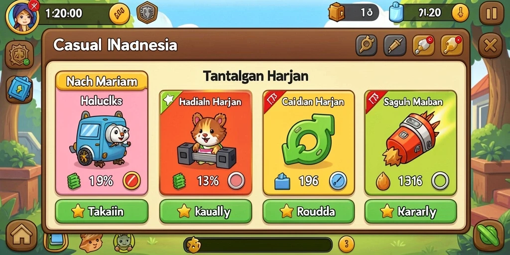 Level yang menantang untuk diatasi.