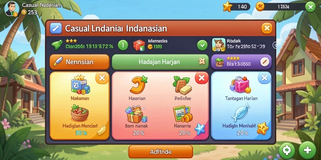 Fitur sosial yang memungkinkan interaksi antar pemain.