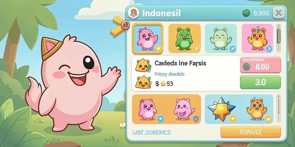 Beragam karakter menarik dengan kemampuan unik.